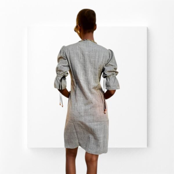 Robe Courte Femme Verte – Image 2